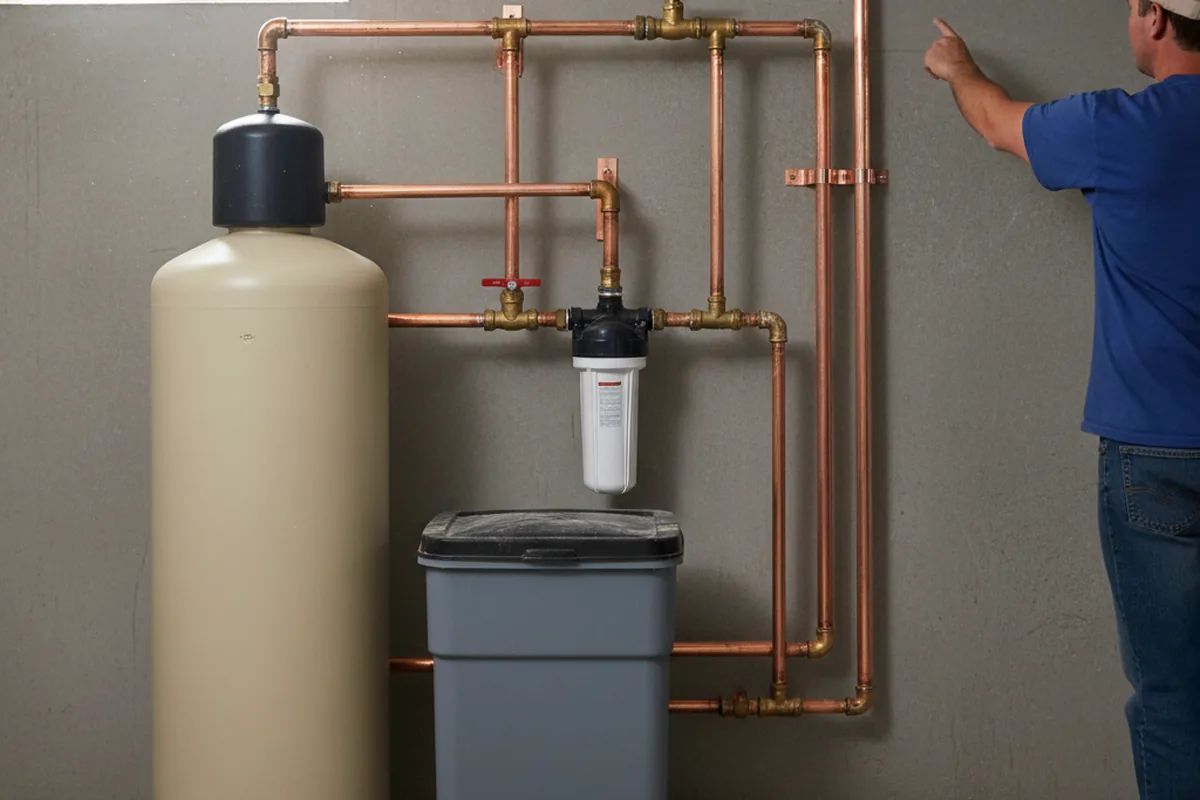 Whole-house water treatment system installed in Orangeburg